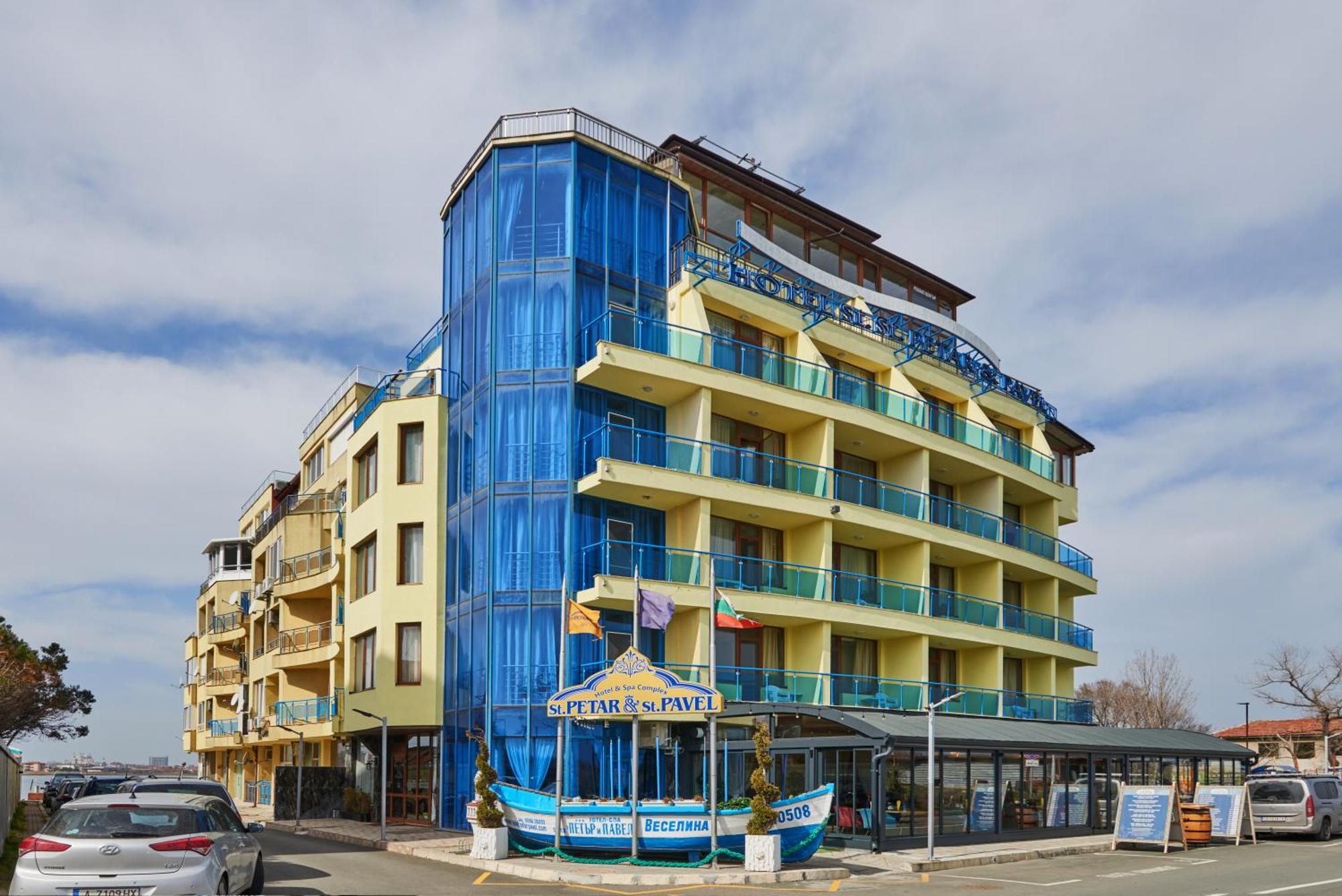 Petar And Pavel Hotel & Relax Center Pomorie Exterior foto