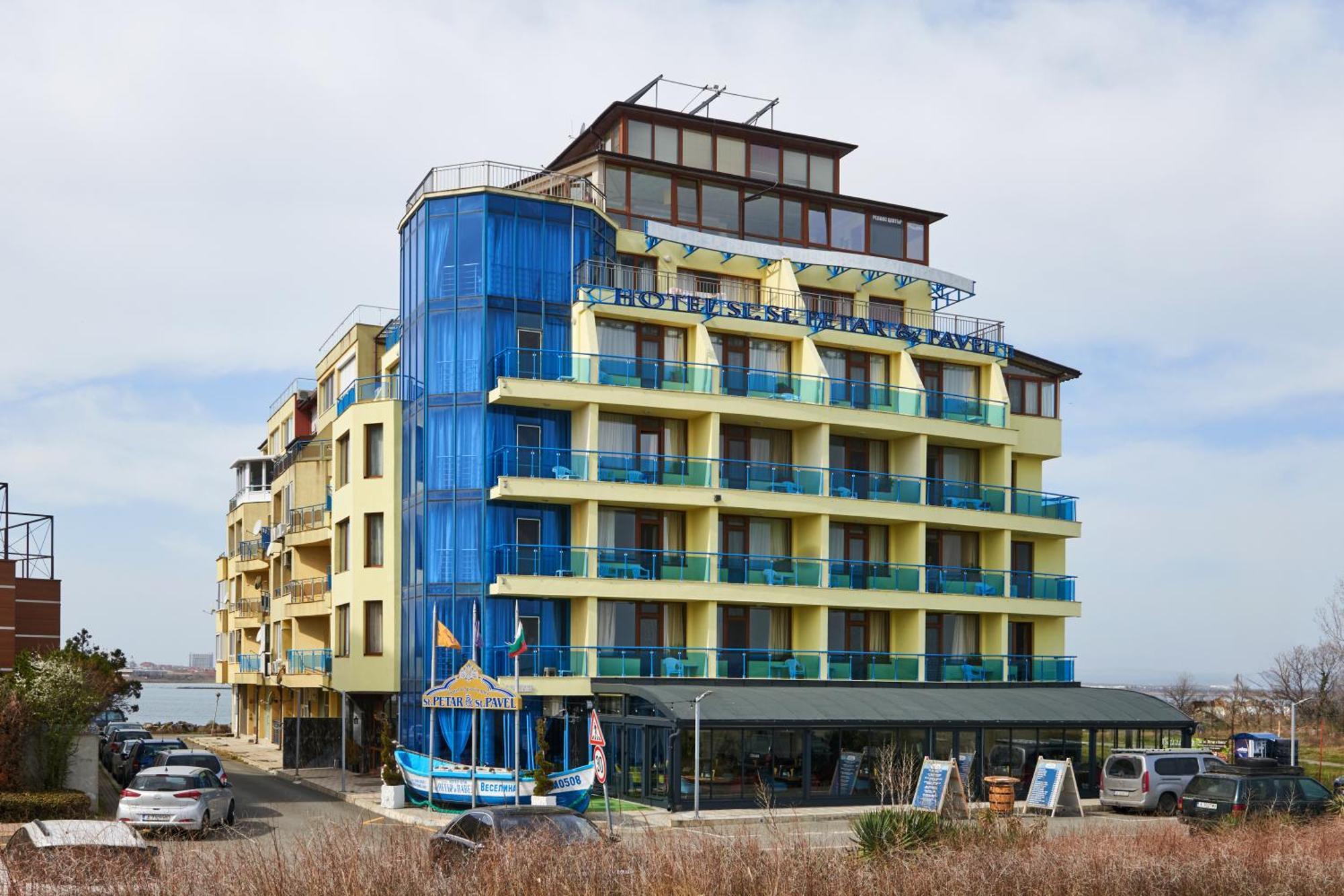 Petar And Pavel Hotel & Relax Center Pomorie Exterior foto